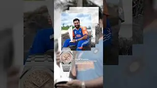 A Watch worth 1.75cr trophy.timepiece is extremely rare #RohitSharma #IndianWatchConnoisseur