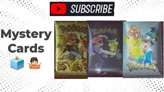 Opening Pokemon Mystery Cards