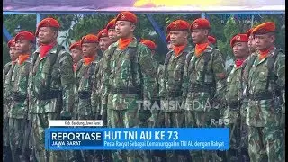 Peringatan HUT TNI AU di Lanud Sulaiman, Kabupaten Bandung
