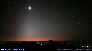 Faint Tails of the Comet  ATLAS by the CFHT-Asahi Star Camera, 2025-1-18 HST, Maunakea, Hawai'i