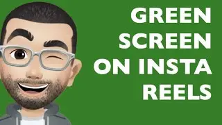 How To Use Green Screen Effect Inside Instagram Reels