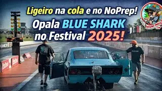 Ligeiro na cola e no NoPrep! Opala BLUE SHARK no Festival @Velopark 2025! 