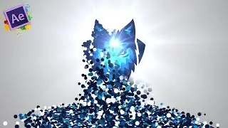 How To Create A Particle Logo Reveal, After Effects Tutorial & Template