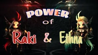 The Power of Raki & Ethna in World arena ! - summoners war