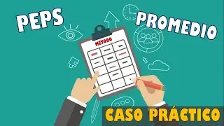 Método PEPS Y PROMEDIO caso práctico simple.