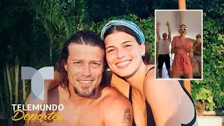 Matías Almeyda y su hija la rompen en Tik Tok ¡bailando! | Telemundo Deportes