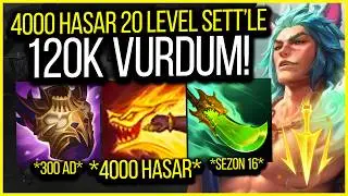 YENİ SEZONDA 20 LEVEL 600 AD SETT (120.000 HASAR)