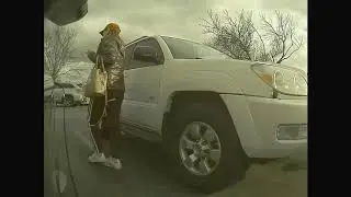 Unplugged at EV Charger caught on Tesla Sentry Cam