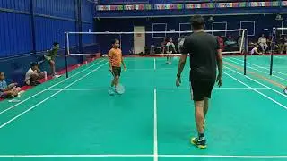 U9 Girls Singles match with Radha Vs Jahnavi on 26th July