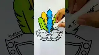 Super Satisfying ASMR Coloring 🎨🖌🖍 | Relax & Chill #Shorts #arttherapy #art #asmr #coloring #sounds