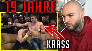 PITBULL Ilja vs. 19 Jährige MASCHINE Grigory!  MAHATCH FC S1 Bareknuckle - RINGLIFE reaction