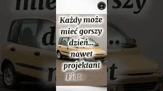 Projektant Fiata spojrzał na ten but i pomyślał&bdquo;Zr&oacute;bmy z tego auto!&rdquo;#fiatmultipla #carhumor #motomem