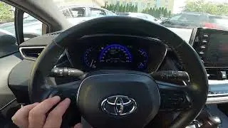 How to Enable or Disable DRCC Function for Toyota Corolla XII ( 2019 - now ) | Dynamic Radar Cruise