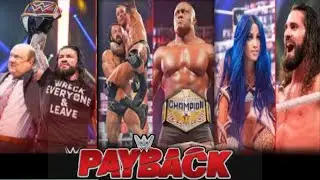 WWE Payback 2020 Winners, Results, New Champions, Surprises  | WWE Payback highlights