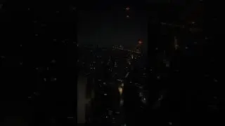 Beautiful😍 Night View of Landing at Lahore Airport