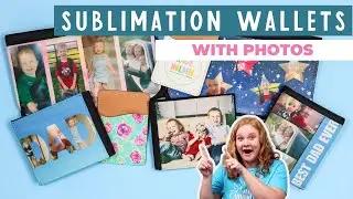 Custom Wallets with Sublimation (Including Adding Photos!)