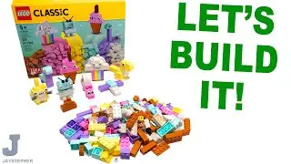 LEGO Classic Creative Pastel Fun 11028: распаковка, сборка и обзор