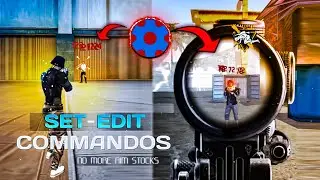 ✅NO MORE AIM STOCK 🎯 || NEW SET-EDIT COMMANDO🇧🇷 || FREEFIRE / MAX🔥 || #acapcraftyt