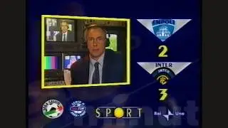 2003-04 (34^ - 16-05-2004) Empoli-INTER 2-3 [Lucchini,Adriano,Recoba,Adriano,Rocchi] 90°Minuto Rai1