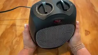 Amazon Basics Ceramic Space Heater, Portable Indoor Heating Solution   #ad #amazoninfluencer