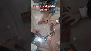 #1-100 counting on Abacus tool#