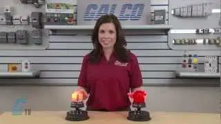 Edwards Signaling 125 Class XBR Xtra-Brite LED Beacon Demonstration
