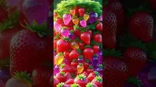 99% working, easy and fast method for propagating strawberry trees #garden #fruits