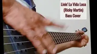 Livin' La Vida Loca (Ricky Martin) Bass Cover #JayenVarma #SireBass, #GruvGear