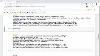 Python Practice Problem - 03 Boolean Expressions