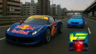 Ferrari vs BMW on Japanese Roads &ndash; Gran Velocita BETA Gameplay