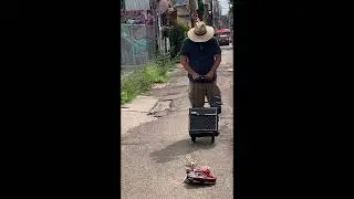 Guitar Drag by Christian Marclay - The Playground Ensemble