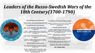 Leadership of the Russo-Swedish Wars of the 18th Century(1700-1790)