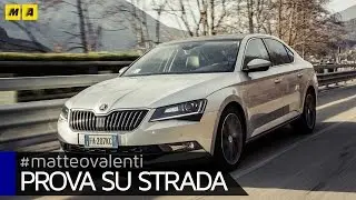 Nuova Skoda Superb 2016 - Prova su strada