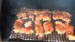Traeger chicken practice