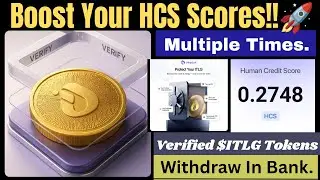 INTERLINK NETWORK NEW UPDATE TODAY 🔥 BOOST YOUR HCS SCORES CONTINUALLY🚀 Verified $ITLG Tokens  !!