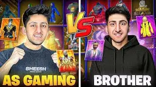 AS GAMING VS BROTHER  collection versus #freefire #gaming #asgaming #gaming 