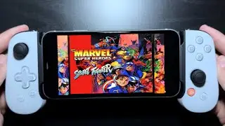 Marvel Super Heroes vs. Street Fighter (Steam Link) Backbone One Gameplay