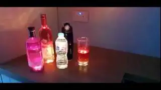 Medpage flashing LED drinks coasters