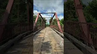 Old Alton Bridge located just outside of Denton, Texas. #mudrat #mudratsmudpit #paranormal #goatman