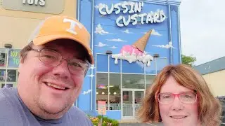 Cussing Custard Review Grand Opening Pigeon Forge Newest Ice Cream Shop 🍦