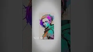 Cyberpunk Illusion Goddess by Daisy - Inspired by Anna Dittman! #nftshill #shortsvideo #shorts #ai