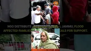 NGO distributes ration in Pirkho, Jammu; flood affected families thank govt  & locals for support