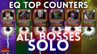 TOP COUNTERS FOR ALL BOSSES! Lizard & Spider-Man India (Pavitr Prabhakar)! - Elder & Classic EQ MCOC
