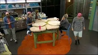 BB16 8/08 11:40am - Post Nominations Conversations in the Kitchen