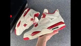 Jordan 4 Retro Pale Ivory Sierra Red HV0823 - 108