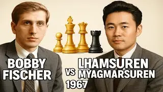 Bobby Fischer vs Myagmarsuren: French Defense Brilliance, Sousse 1967