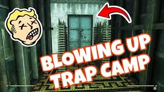 Blowing up Toxic players trap base (fallout 76 revenge) Troll gets what he deserves!!