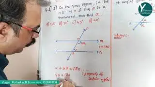 8th Maths | 2.2.1 & 2 | #Opposite Angles #Linear Angles | Parallel Lines & Transversals