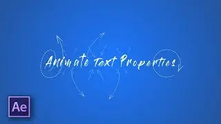 Introduction to Animating Text Characters in After Effects