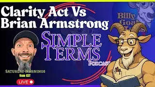 CLARITY Act vs Brian Armstrong: Why the Crypto Rulebook Stalled (LIVE Deep Dive + AI Q&A)